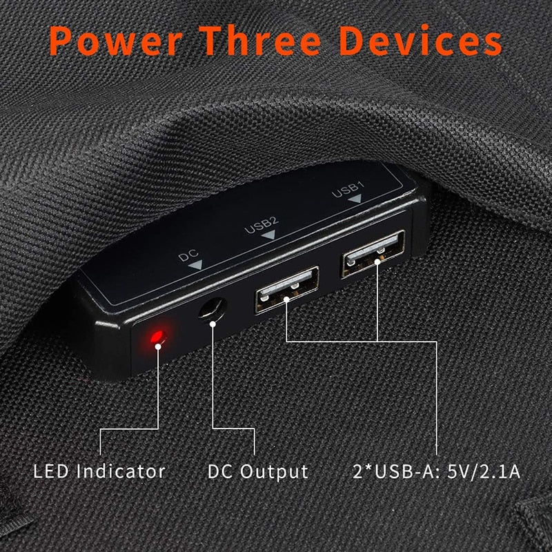 100W 18V Portable Solar Panel