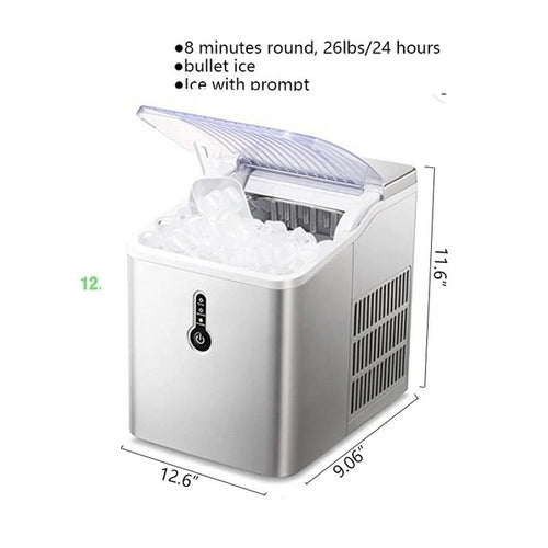 Countertop Ice Maker Machine 26lbs