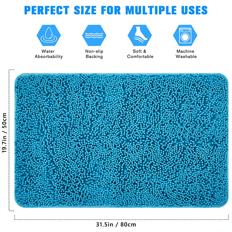 Absorbent Non-slip Bathroom Mat