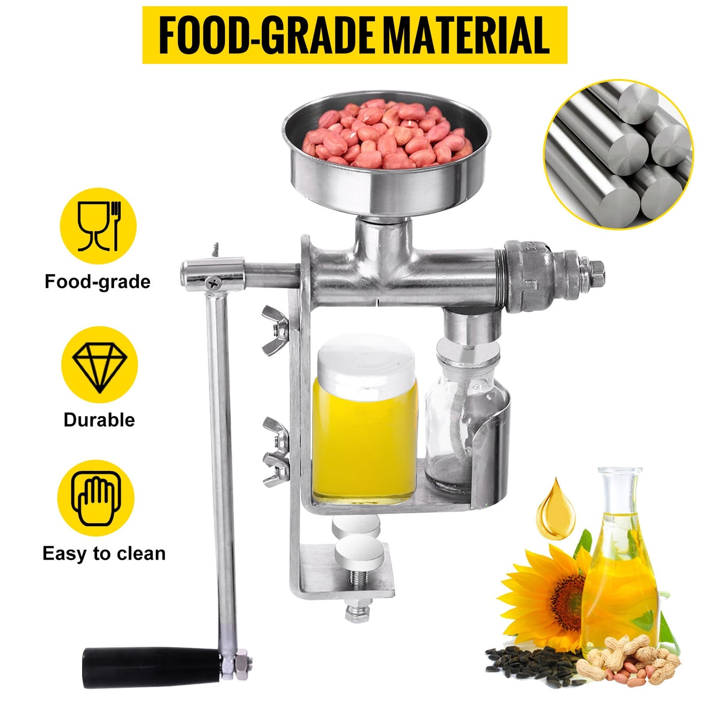 Manual Oil Press Machine