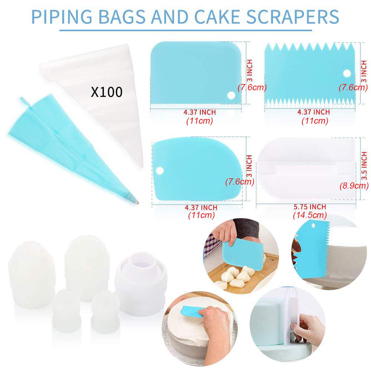 170PCS Cake Turntable Kit