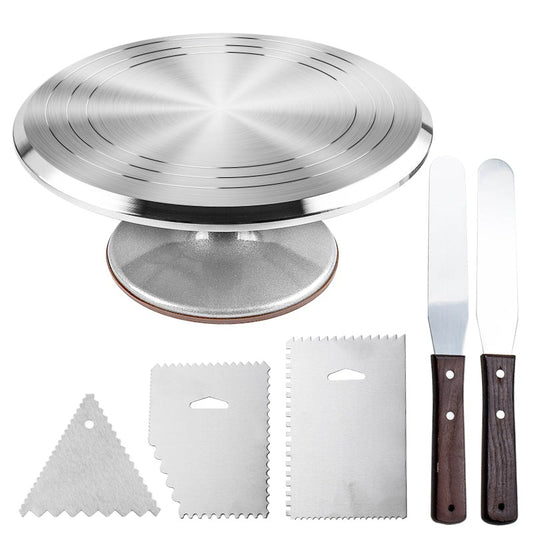 6pcs/set Rotating Cake Stand