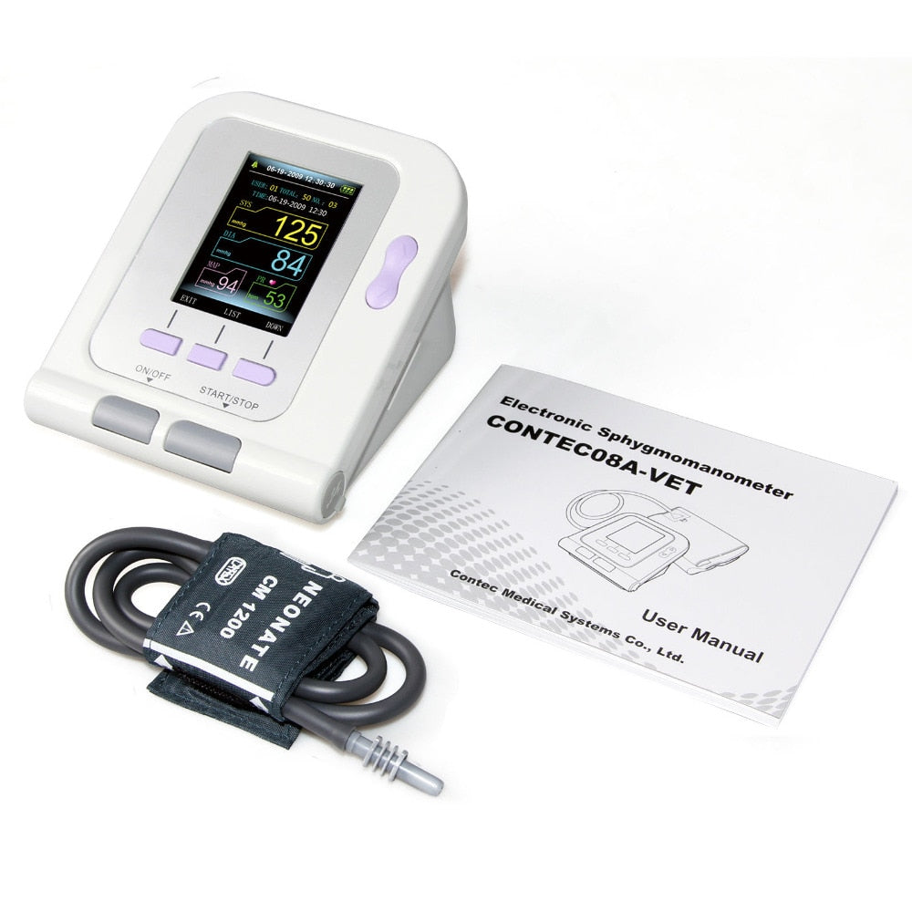 Digital Pet Blood Pressure Monitor | NIBP Cuff