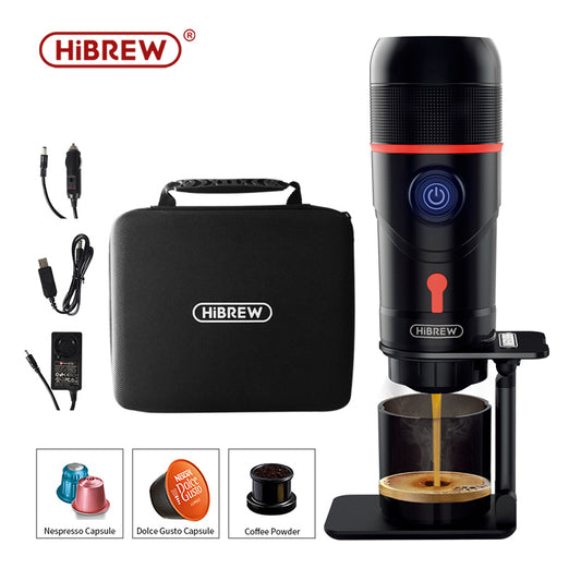 Hibrew Portable Coffee Machine For Car & Home
