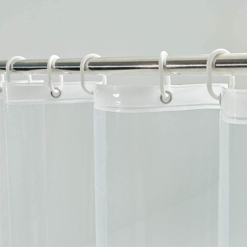 Transparent Waterproof Shower Curtain