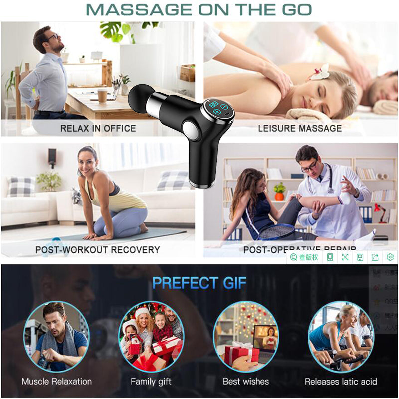 Deep Tissue Massage Gun