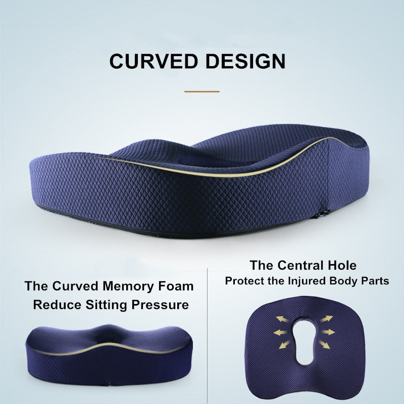 Orthopedic Memory Foam Seat Cushion