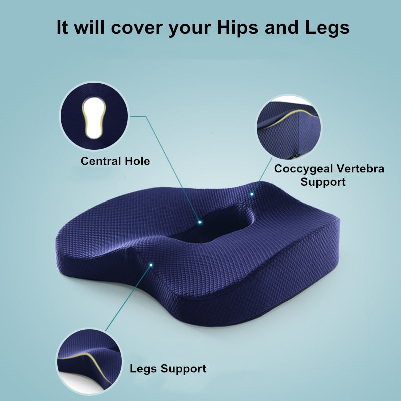 Orthopedic Memory Foam Seat Cushion