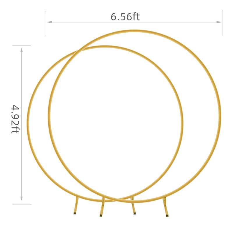 Metal Arch Circle Balloon Backdrop