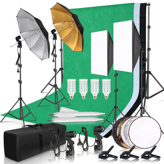 Photography Photo Studio Softbox Lighting Kit