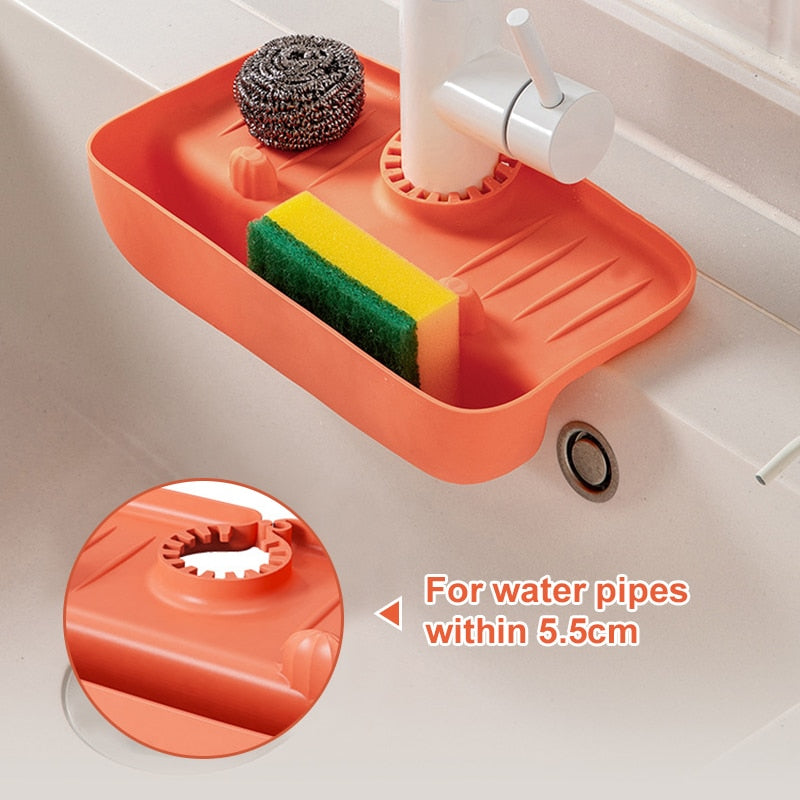 Silicone Kitchen Foam Rack Tray