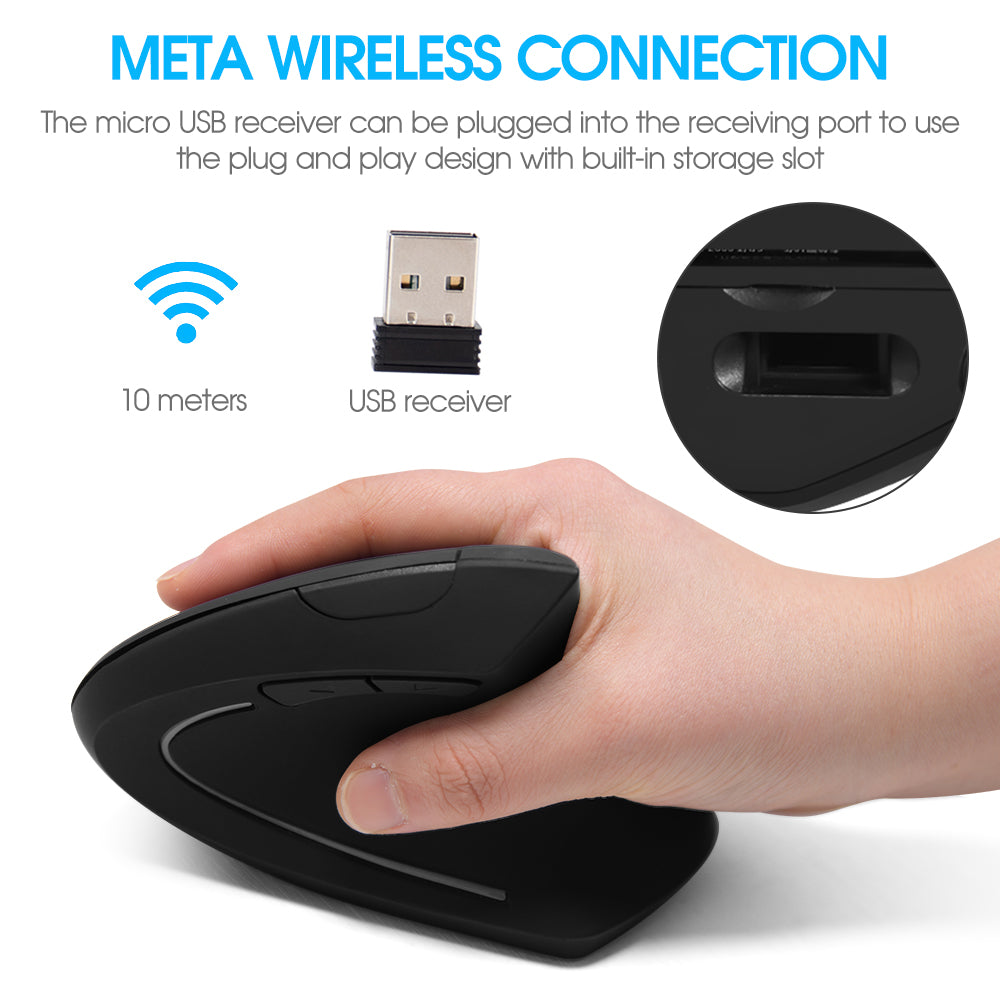 Wireless Mouse Usb Computer Ergonomic