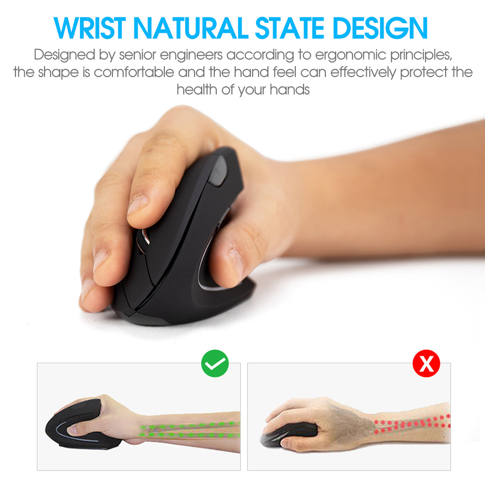 Wireless Mouse Usb Computer Ergonomic