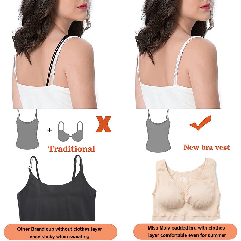 Women Cami Shaper With Built In Bra