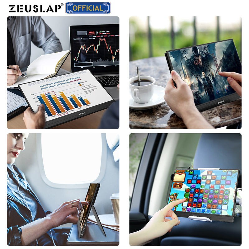 Zeuslap Ultrathin 15.6inch Portable Gaming Monitor